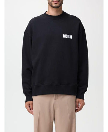MSGM Logo Cotton Sweatshirt 151062207