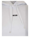 MSGM マイクロロゴクロップフードTシャツ 151062380 [P]