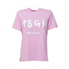 MSGM Brushed Logo Short Sleeve T-Shirt 151062460 [P]
