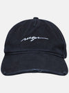 MSGM Lettering Logo Baseball Cap 151062483 [P]