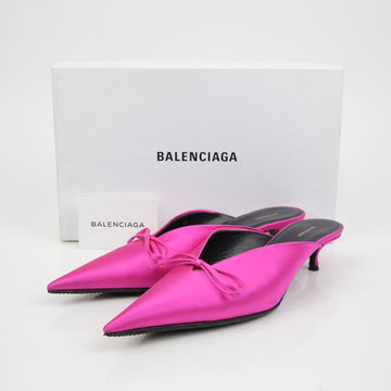 BALENCIAGA 524714 40 サイズ リボン ミュール 150911307