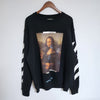 OFF WHITE ブラックモナリザスウェット OMBA003S18003012 150872990 [P]