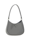 PRADA Schultertasche aus gebürstetem Leder 1BC499 ZO6 F0LS4 151072167 [P]