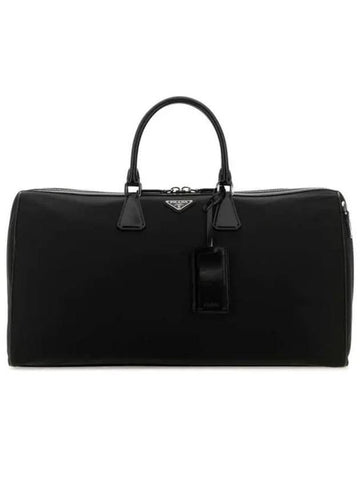 PRADA ナイロン ブラッシュド レザー ダッフル バッグ 2VC018 789 F0002 151072189