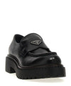Prada Enamel Triangle Logo Loafers 151072264 [P]
