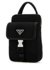 Prada Nylon and Saffiano Leather Smartphone Case 151072336 [P]