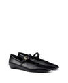 Prada Brushed Leather Mary Jane Ballerina 151072367 [P]