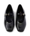 Prada Brushed Leather Mary Jane Ballerina 151072367 [P]