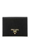 PRADA メタルロゴの二つ折り財布 1MV204 QWA F0002 151072658 [P]