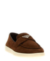 Prada Suede Leather Loafers 151072754 [P]