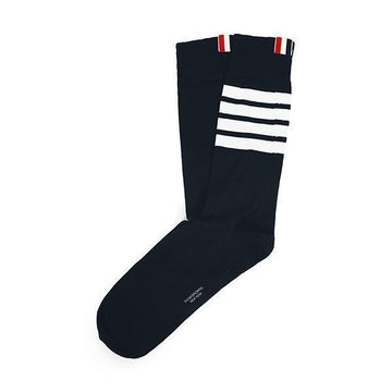 Thom Browne 4-Bar Stripe Mid-Cuff Socks 144595998