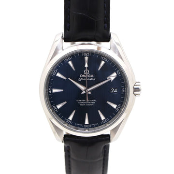 Omega Seamaster Aqua Terra 41.5MM Blue Dial Automatic Leather Men's Watch 231.13.42 151100651