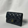 CHANEL クラシック スナップ式 ゴールドトーン カードケース 151100985 [P]
