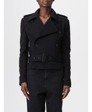 SAINT LAURENT ショートオフィシャコート 843869 Y288V 1000 151102499