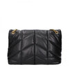 Saint Laurent Quilted Puffer Medium Bag 577475 1EL07 1000 151102783 [P]