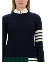 THOM BROWNE Klassisches Cashmere 4-Block Pullover Strick FKA001A 00011 415 151102892 [P]
