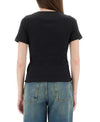 Tory Burch Cotton Rib Logo T-Shirt 170886 002 151102965 [P]