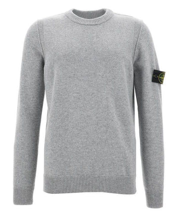 STONE ISLAND ラムウール クルーネック セーター 151103035