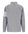 THOM BROWNE Chambray Hemd 4-Bars MWL272E 00111 035 151103029 [P]