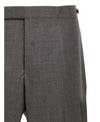 THOM BROWNE Twill-Woll-Low-Rise-Hosen MTC159A 00626 035 151103184 [P]