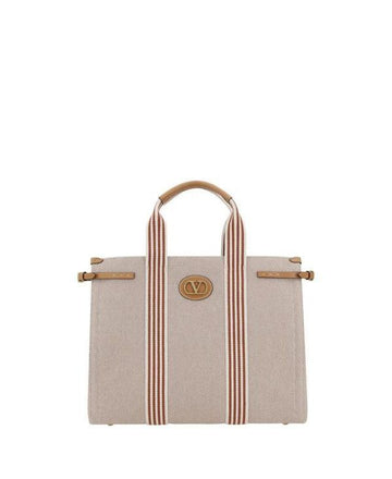 Valentino Antibes Large Canvas Shopper Bag 151103805