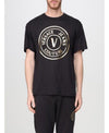 Versace Emblem Patch T-Shirt 78GAHT01CJ00T G89 151104078 [P]