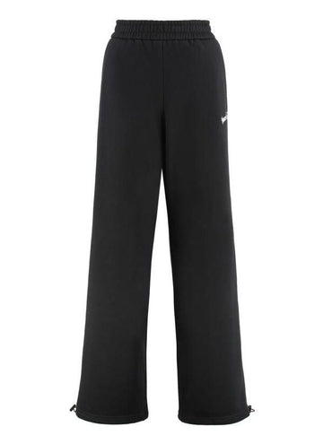 Versace Logo Wide Leg Sweatpants 151104117