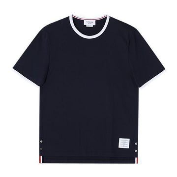 Thom Browne Stripe Contrast Ringer Men's Short Sleeve T-Shirt 00042 415 150277233