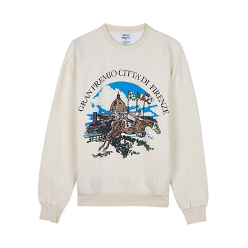 WILD DONKEY グランプレミオ パステルイエロー FW25 ユニセックス トレーナー 151108704