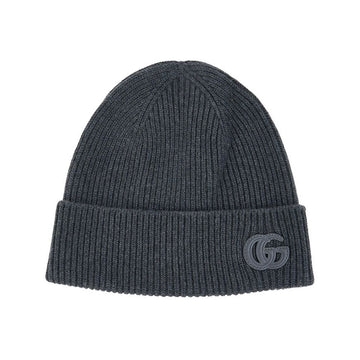 Gucci 834190 4GABX 1300 FW25 Unisex Patch Cashmere Hat 151108706