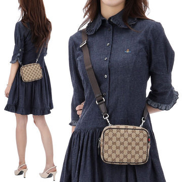 Gucci GG Canvas Mini Crossbody Bag 834268 FAEON 9750 144584246