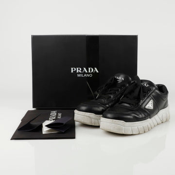 PRADA Triangular Logo Sneakers 7.5 150906873