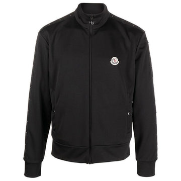 MONCLER モンクレール ロゴ スタッズ ジップアップ ブラック 8G000 03 899A1 999 56072059