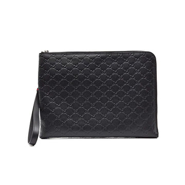 GUCCI GG Emblem-Pouch (850224) 151110871
