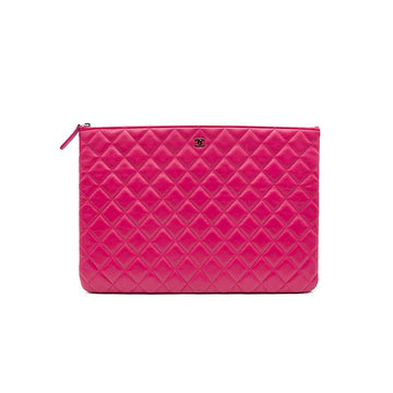 CHANEL Rindsleder Clutch Groß L229917 151111063