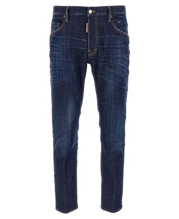 DSQUARED2 Medium Blue Washed Skater Jeans 151111349
