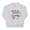 WILD DONKEY チェーンロゴヘザーグレー ユニセックススウェット 151112681 [P]