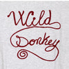 WILD DONKEY チェーンロゴヘザーグレー ユニセックススウェット 151112681 [P]