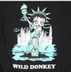 WILD DONKEY LIBERTY BLACK メンズスウェット 151112694 [P]