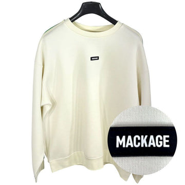 MACKAGE Herren Sweatshirt mit Creme-Logo-Band Creme ADAMC0253 100% Original 150452067