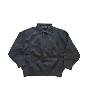 Fear of God Essential Kids Polo Knit Jet Black 785SP232330K 150216143