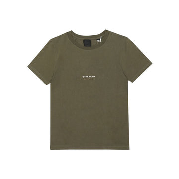 Givenchy Akita Type Logo Kids Short Sleeve T-Shirt (Adult Size Available) H30719 653 145239834 [P]
