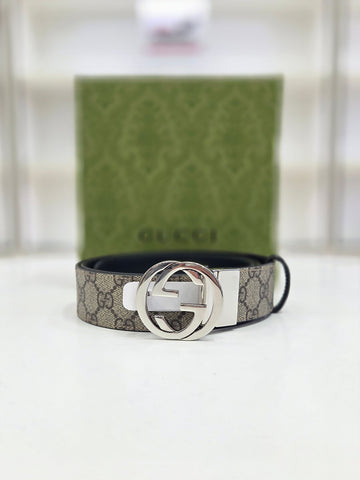 GUCCI インターロッキングGバックルリバーシブルベルト473030 151164902