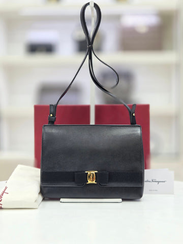 SALVATORE FERRAGAMO Ferragamo Vara Bow Mini Schultertasche 22 0012 151165340