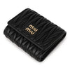 MIU MIU スモール マテラッセ ナッパ レザー ウォレット 5MH033-AFPP-F0002 151169271 [P]