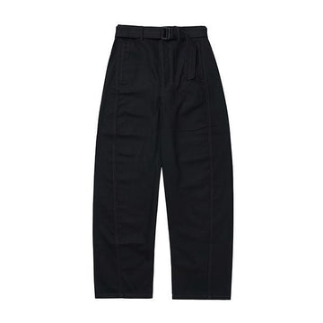 LEMAIRE PA326 LD1055 BK999 Twist Gürtel Unisex Lange Hose 149504780