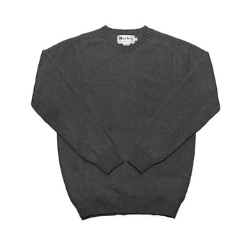 HARLEY OF SCOTLAND M3834 7 SHAGGY CHARCOAL ホールガーメント メンズ ニット 149788218 [P]