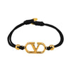 Valentino Garavani V Logo Cotton Bracelet 150633913 [P]