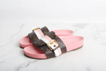 Louis Vuitton Monogram Gold Slipper 36 (225-230) 151187250