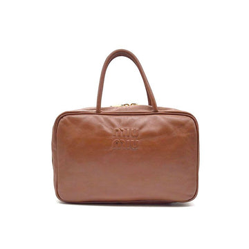Miu Miu Embossed Logo Bowling Bag (5BB117) L254111 151189885